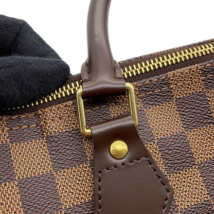 LOUIS VUITTON Speedy RedN41531 Damier Ebene Canvas Size 30