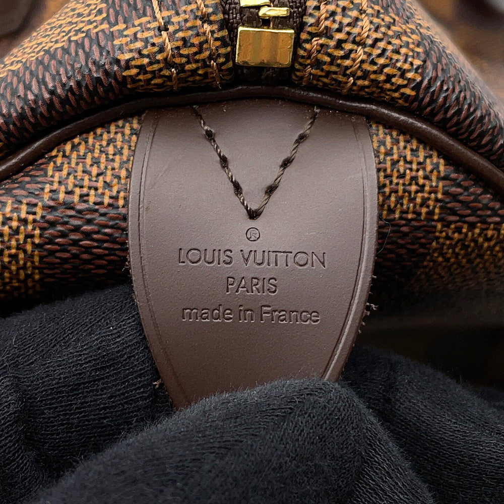 LOUIS VUITTON Speedy RedN41531 Damier Ebene Canvas Size 30