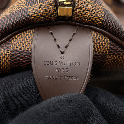 LOUIS VUITTON Speedy RedN41531 Damier Ebene Canvas Size 30