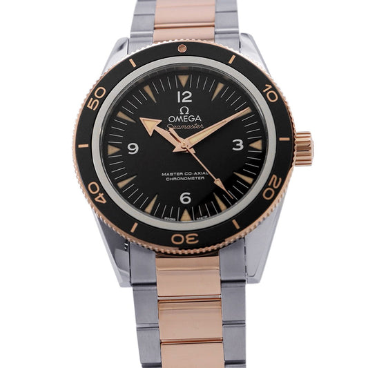 OMEGA Seamaster 300 Master Co-Axial W41mm Stainless Steel K18PG Black Dial233.20.41.21.01.001