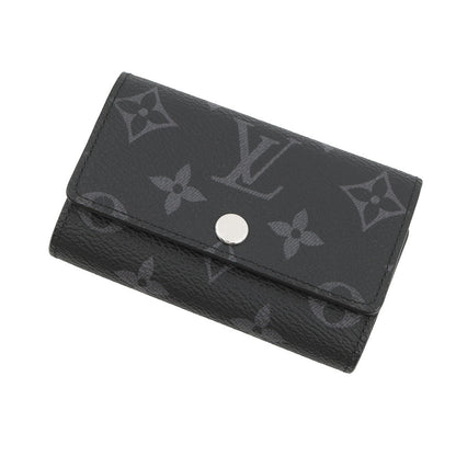 LOUIS VUITTON Key Case Multicles 6 NoirM82603 Monogram Eclipse
