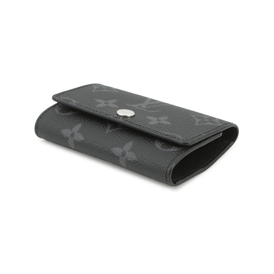 LOUIS VUITTON Key Case Multicles 6 NoirM82603 Monogram Eclipse
