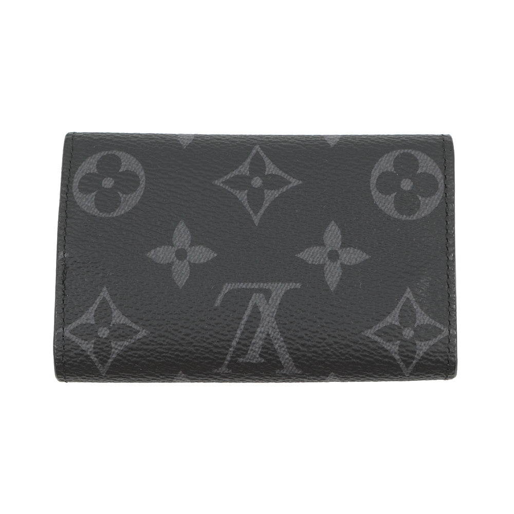 LOUIS VUITTON Key Case Multicles 6 NoirM82603 Monogram Eclipse
