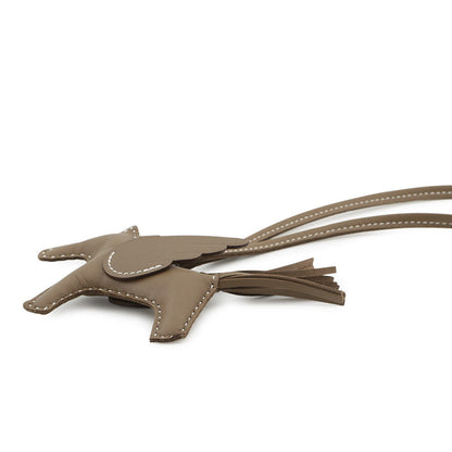 HERMES Rodeo Pegasus Etoupe Lambskin Size PM
