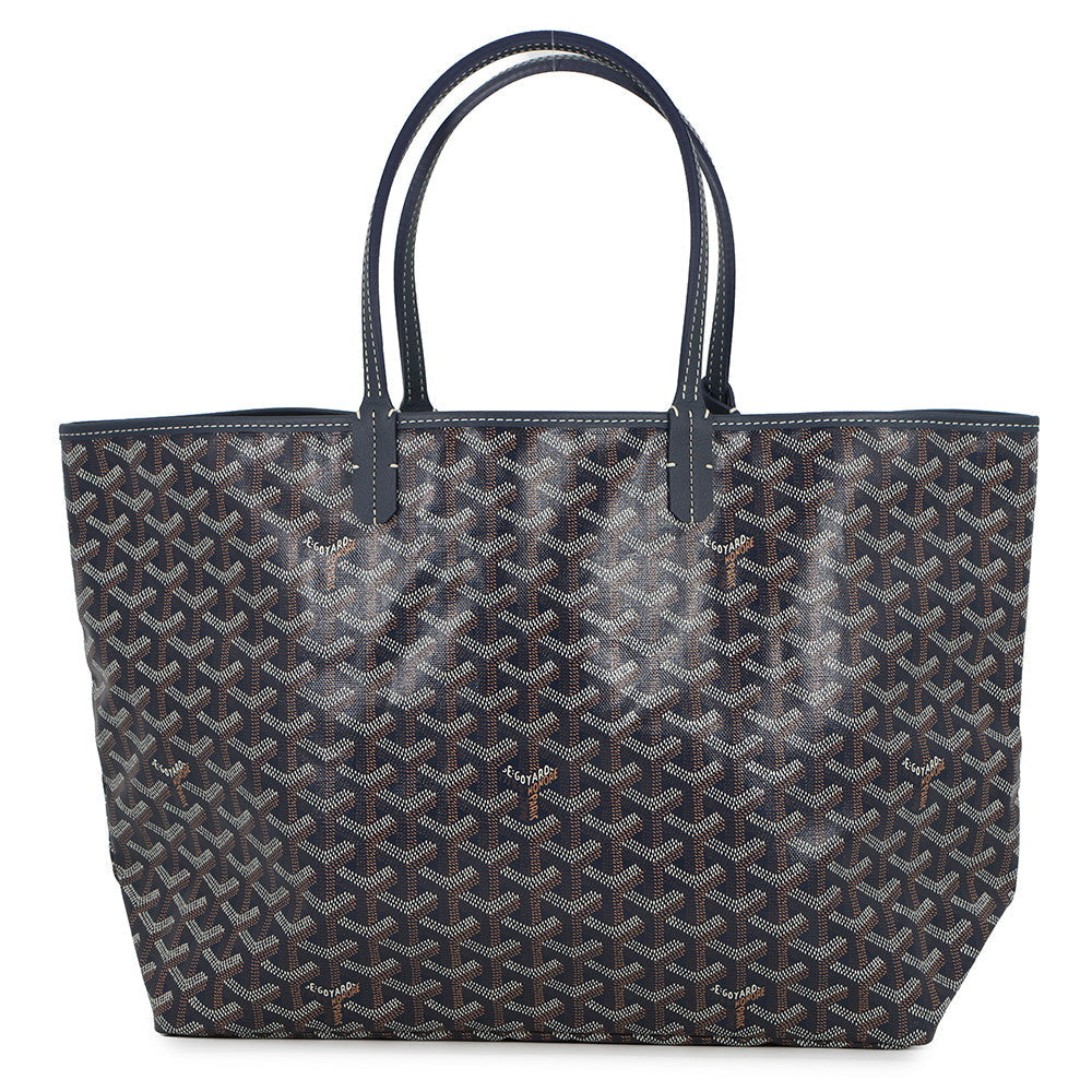GOYARD Saint Louis NavySTLCROPMLTY12CL12P PVC Leather Size PM