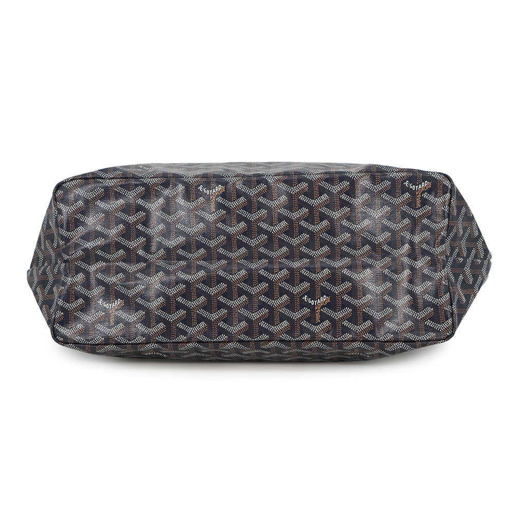 GOYARD Saint Louis NavySTLCROPMLTY12CL12P PVC Leather Size PM