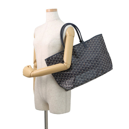 GOYARD Saint Louis NavySTLCROPMLTY12CL12P PVC Leather Size PM
