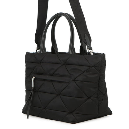 PRADA Padded Re-Nylon Tote Bag Black1BG436_RDJN_F0002_V_OOO Nylon Nappa Leather Size Medium