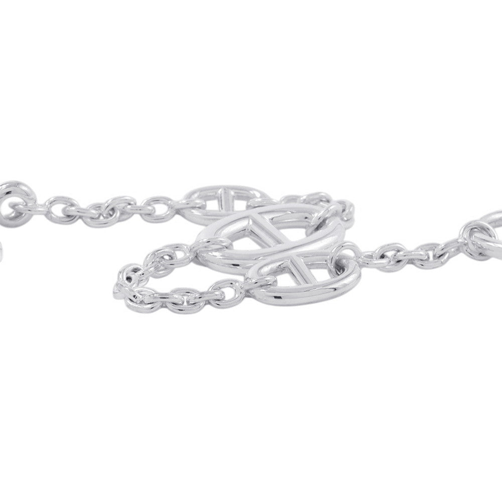 HERMES Chaine d'Ancre Farandole Bracelet Size ST SV925