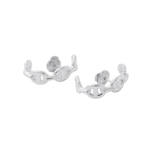 HERMES Chaine d'Ancre Earrings Size TPM SV925