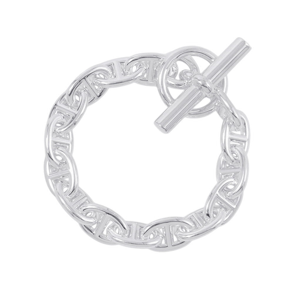 HERMES Chaine d'Ancre Bracelet 15 frames Size PM SV925