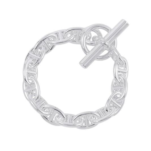 HERMES Chaine d'Ancre Bracelet 15 frames Size PM SV925