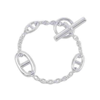 HERMES Chaine d'Ancre Farandole Bracelet Size ST SV925