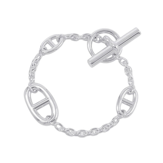 HERMES Chaine d'Ancre Farandole Bracelet Size ST SV925