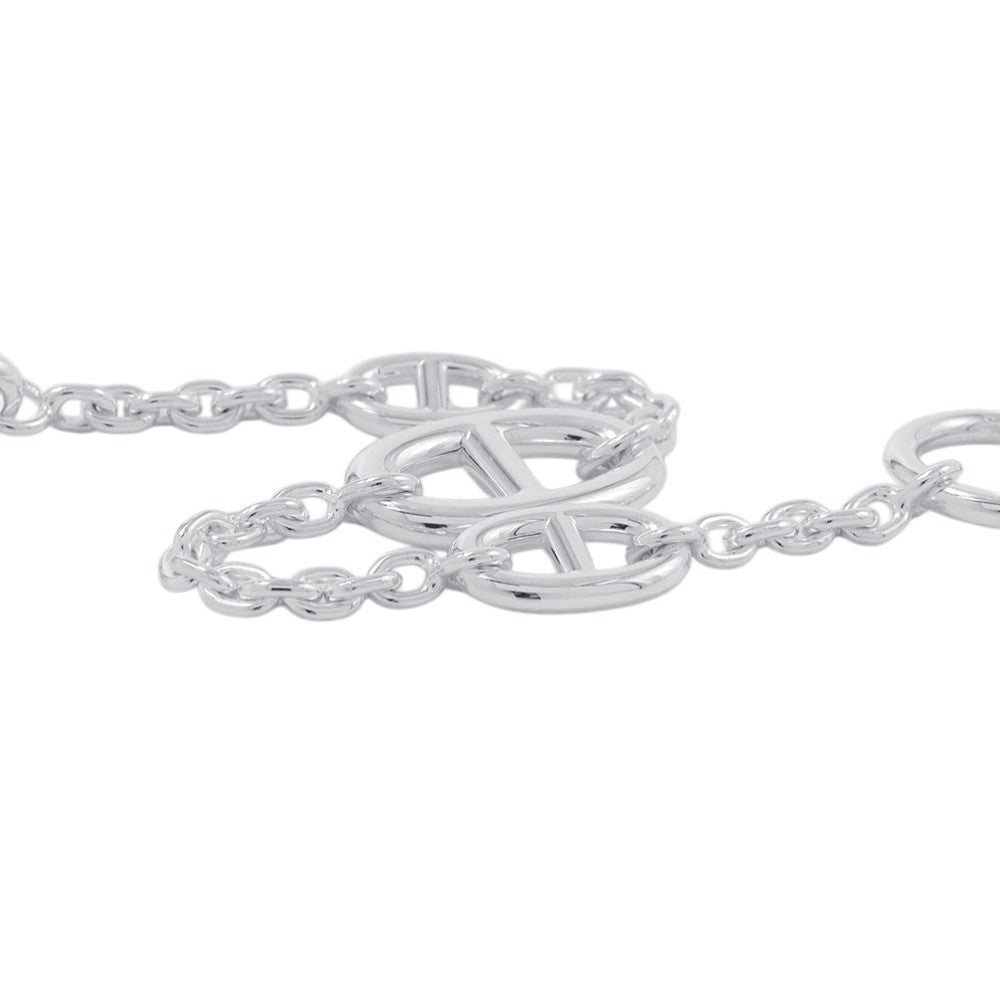HERMES Chaine d'Ancre Farandole Bracelet Size ST SV925