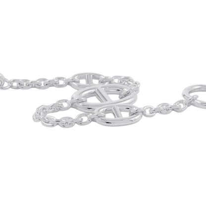 HERMES Chaine d'Ancre Farandole Bracelet Size ST SV925