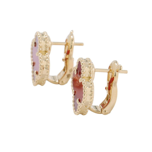 Van Cleef & Arpels Vintage Alhambra EarringVCARD40400 18K Yellow Gold