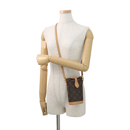 LOUIS VUITTON Fold Me Pouch BrownM80874 Monogram