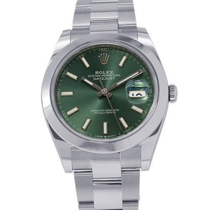 ROLEX Datejust 41 W41mm Stainless Steel Mint Green Dial126300