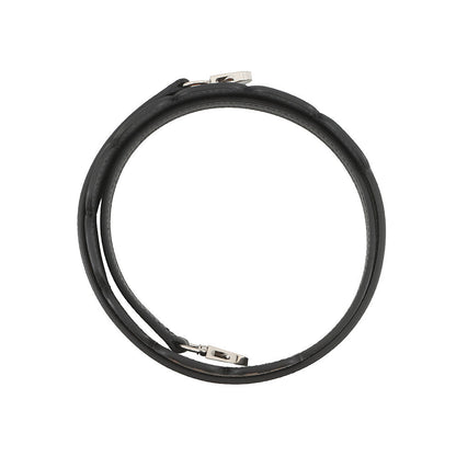HERMES Bandouliere Chaine d'Ancre Strap Black/Gold Epsom