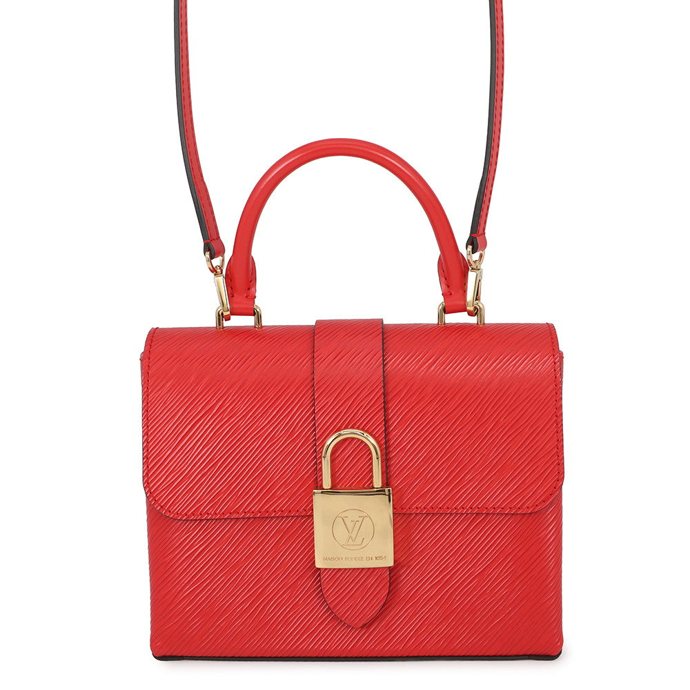 LOUIS VUITTON Locky CoquelicotM53239 Epi Leather Size BB