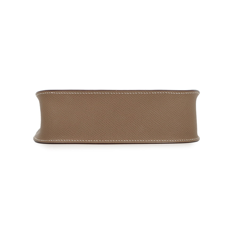 HERMES Evelyne Sellier Etoupe Epsom Size TPM