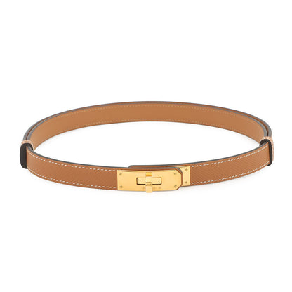 HERMES Kelly Belt Gold Epsom