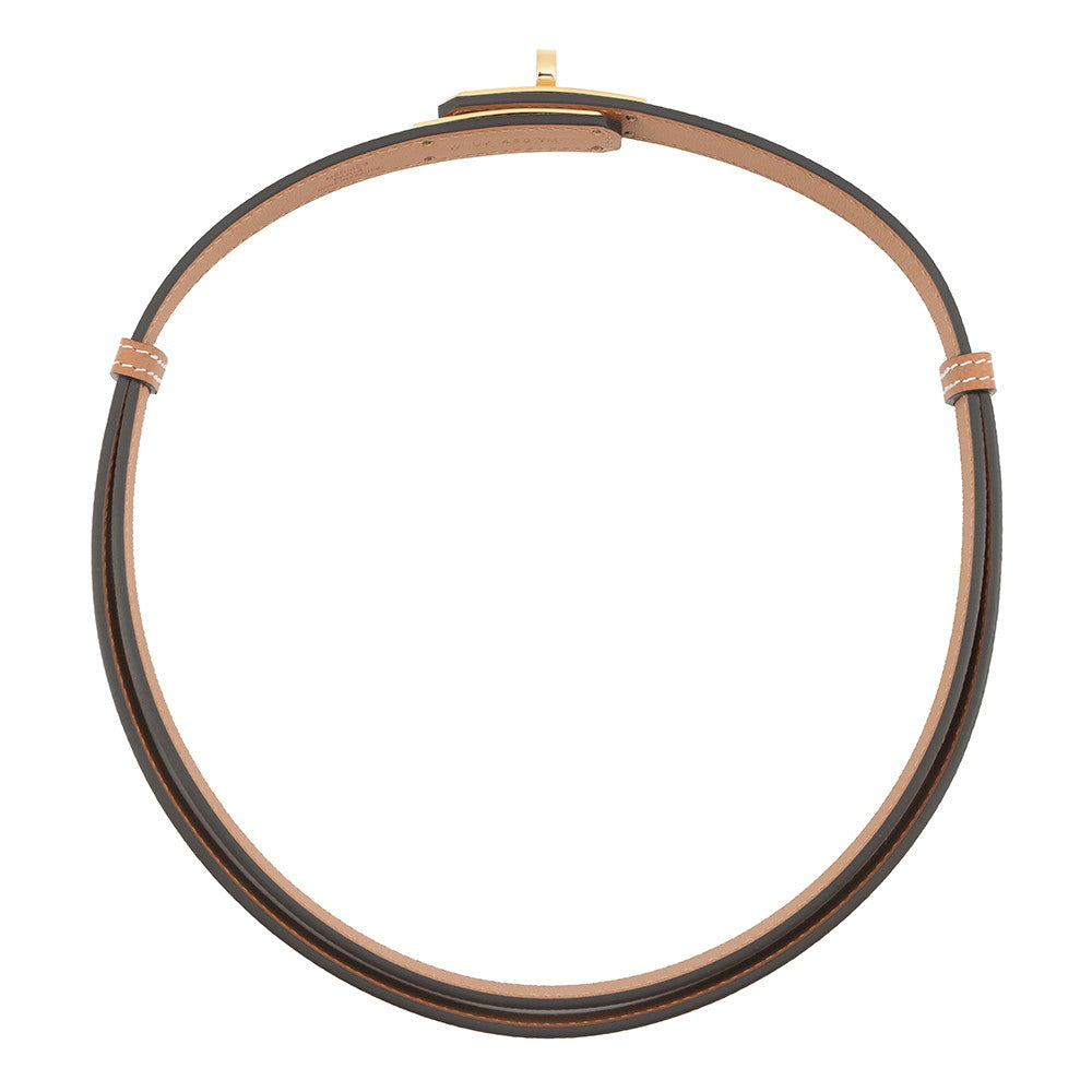 HERMES Kelly Belt Gold Epsom