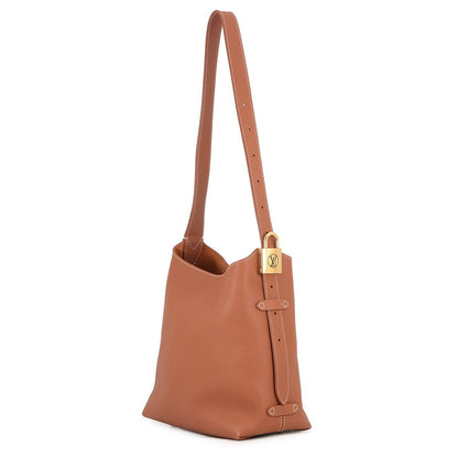 LOUIS VUITTON Lowkey Hobo CognacM25354 Calf Leather Size PM