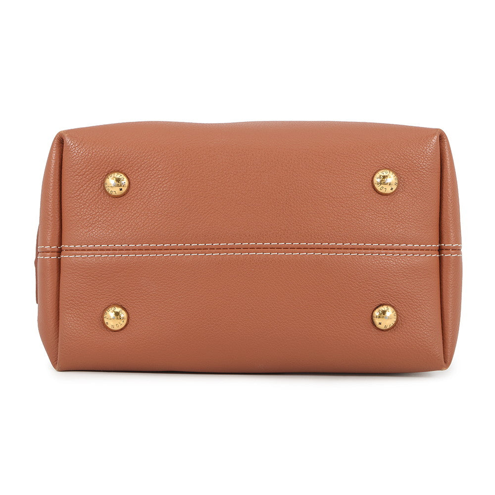 LOUIS VUITTON Lowkey Hobo CognacM25354 Calf Leather Size PM