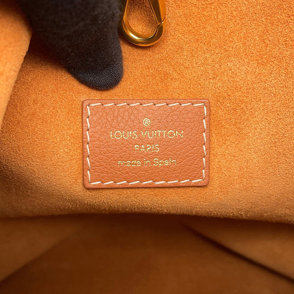 LOUIS VUITTON Lowkey Hobo CognacM25354 Calf Leather Size PM