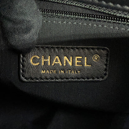 CHANEL Matelasse CC Logo Cruise Line Chain Shoulder Bag Beige/White/YellowA92207 Lambskin Size 22