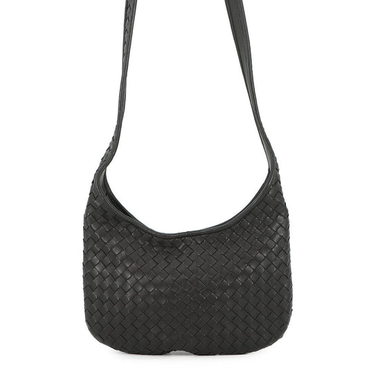 Bottega Veneta Veneto INTRECCIATO Shoulder Bag Black836918V5RI18803 Lambskin Size Small