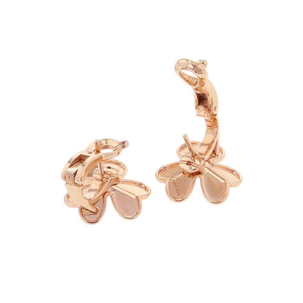 Van Cleef & Arpels Frivole Earring Size SmallVCARPFBK00 18K Pink Gold