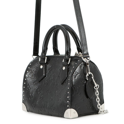 LOUIS VUITTON Speedy Trunk NoirM27921 Monogram Saga Size 20