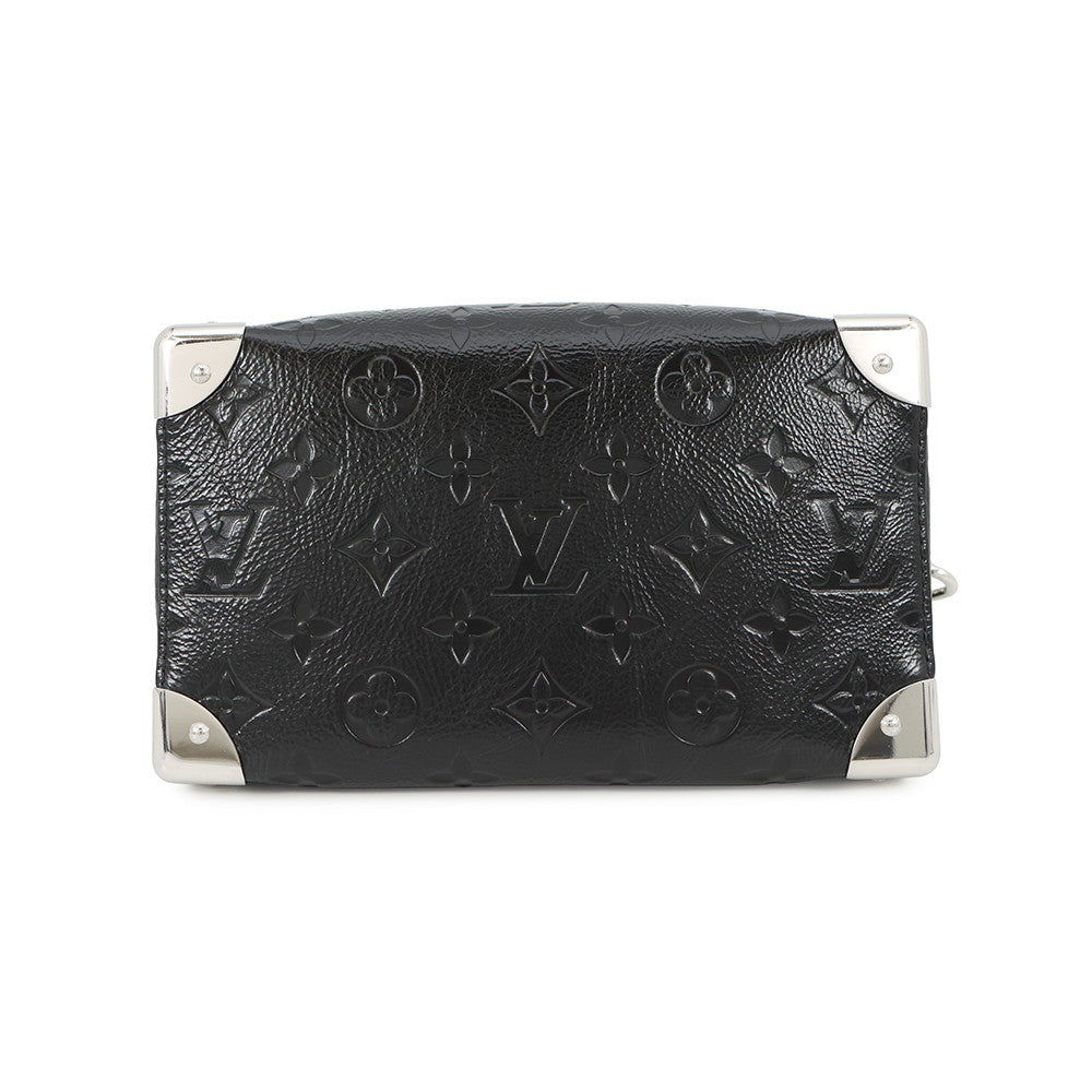 LOUIS VUITTON Speedy Trunk NoirM27921 Monogram Saga Size 20