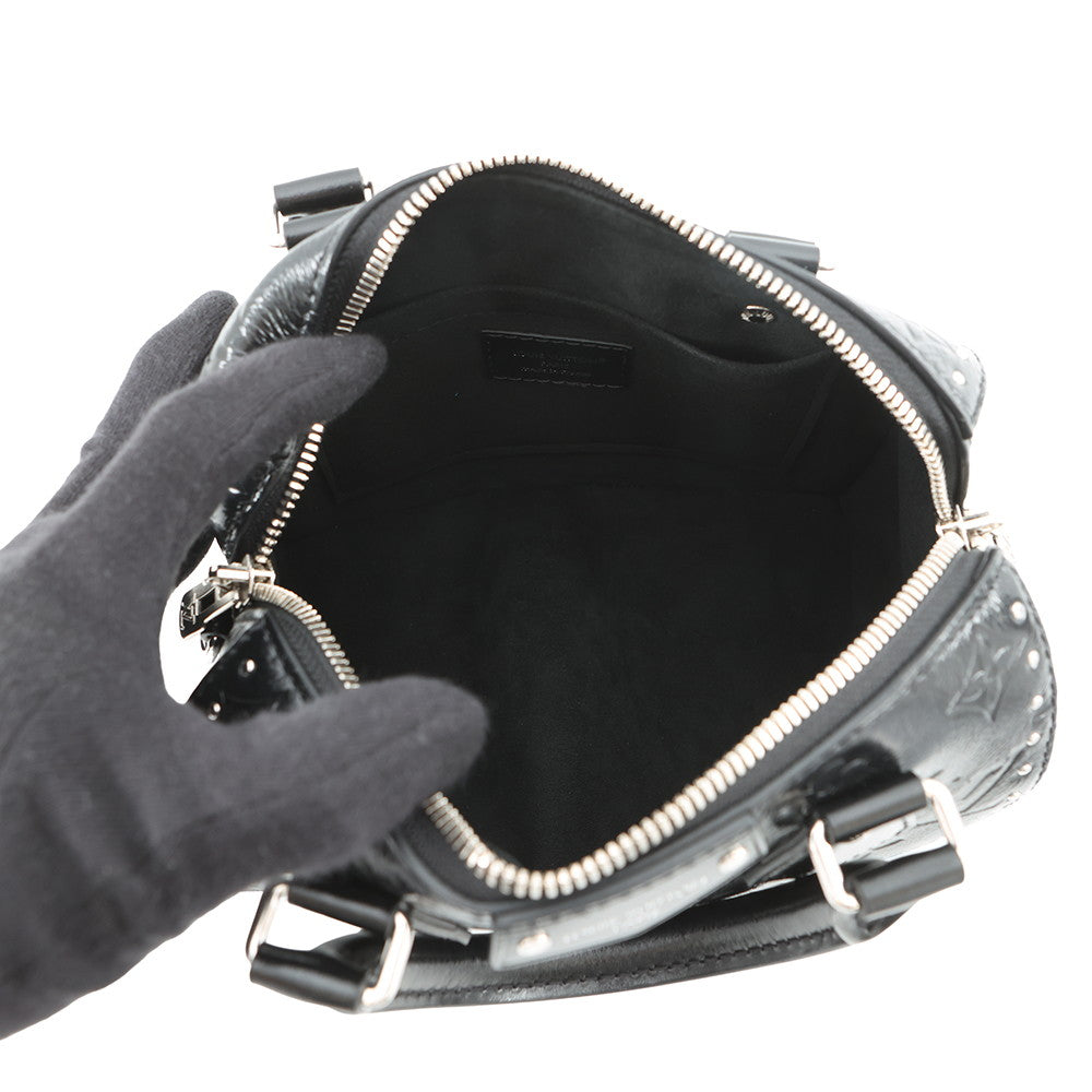 LOUIS VUITTON Speedy Trunk NoirM27921 Monogram Saga Size 20