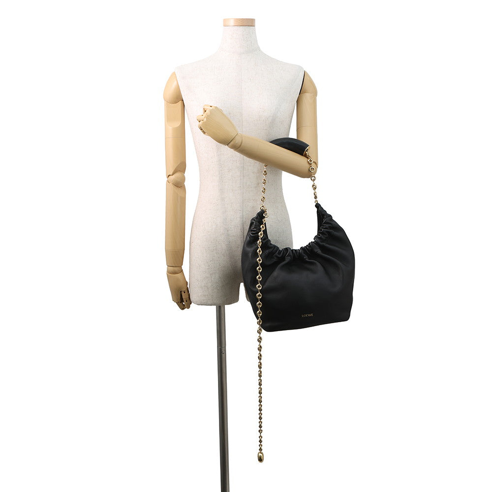 LOEWE Squeeze Bag Small BlackA914NCHX01 Melonapalam Size Small