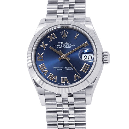 ROLEX Datejust 31 W31mm Stainless Steel K18WG Bright Blue Dial278274