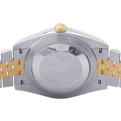 ROLEX Datejust 41 W41mm Stainless Steel K18YG Black Dial126333G