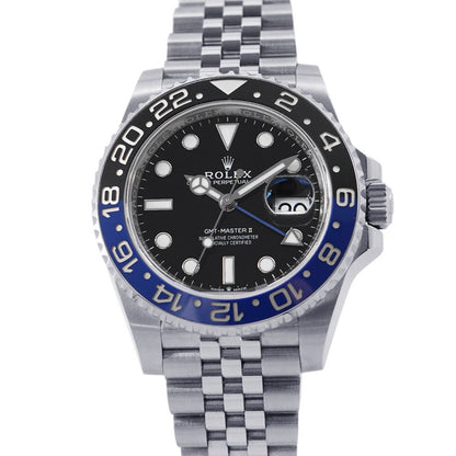 ROLEX GMT MasterII W40mm Stainless Steel Black Dial126710BLNR