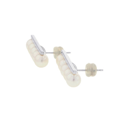 TASAKI Balance Plus EarringsE-3842-18KWG 18K White Gold