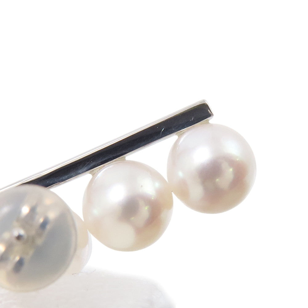 TASAKI Balance Plus EarringsE-3842-18KWG 18K White Gold