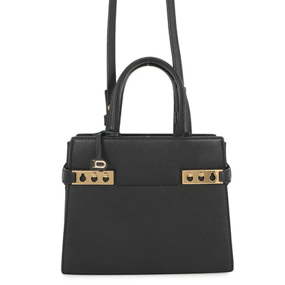 Delvaux Tempe Crash BlackAA0646BQS099ZDO Calf Leather Size Small
