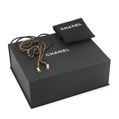 CHANEL CHANEL22 ChainShoulder Bag BlackAS3980-B19059-94305 Shiny Calf Leather Size Mini
