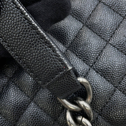 CHANEL Boy Chanel Matelasse ChainShoulder Bag BlackA67086 Caviar Leather Size 25