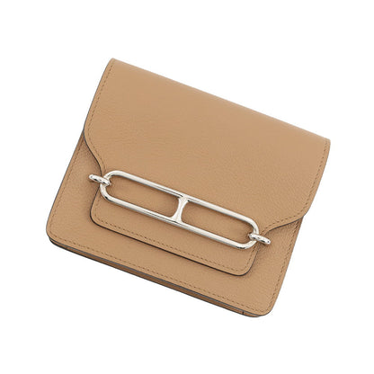 HERMES Roulis Roulis Slim Chai/Lime Evercolor
