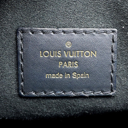 LOUIS VUITTON V Tote NoirM44421 Monogram Empreinte Leather Size MM