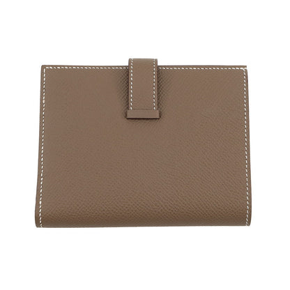 HERMES Bean compact Etoupe Epsom