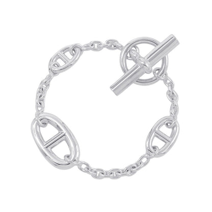 HERMES Chaine d'Ancre Farandole Bracelet Size SH SV925
